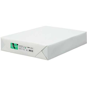 スマートバリュー カラーペーパー特厚口A3 浅黄 500枚 FC808RJ-A284J-4-イメージ1
