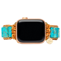 CAPE DIABLO Apple Watch 38-49mm用バンド ネイティブ ターコイズ Sサイズ CD25122AW
