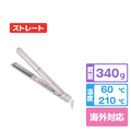 SALONIA グロッシーケア ストレートヘアアイロン ピンク SAL24112-PK