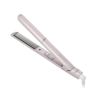 SALONIA グロッシーケア ストレートヘアアイロン ピンク SAL24112-PK