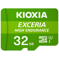 KIOXIA 高耐久microSDHC UHS-Iメモリカード(32GB) EXCERIA HIGH ENDURANCE KEMU-A032G