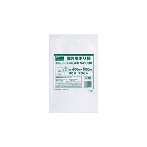 トラスコ中山 TRUSCO　業務用ポリ袋0．1×90L　10枚入 S-0090-イメージ1