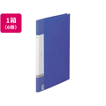 リヒトラブ リクエスト クリヤーブック A3タテ 20ポケット 青 6冊 1箱(6冊) F836088-G3214-8