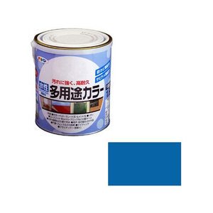 アサヒペン 水性多用途カラー 1.6L 空色 FC693PM-イメージ1