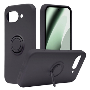 ラスタバナナ Google Pixel　10A用ＴＰＵリングケース　ネイビー ネイビー 9366P10ATPRNV-イメージ1