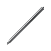 江部松商事 EBM/ステア ステンレスボールペン 2色 六角天冠クリップ無 STW-614 FC731LC-1213270