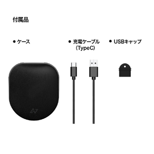 AVIOT 骨伝導イヤホン Openpiece Elite titanium silver WB-E1-SL-イメージ5