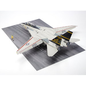 タミヤ 1/48 傑作機シリーズ No．122 グラマン F-14A トムキャット (後期型) 発艦セット T61122ｸﾞﾗﾏﾝF14Aﾄﾑｷﾔﾂﾄｺｳｷ-イメージ4