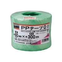 トラスコ中山 TRUSCO　PPテープ　幅50mmX長さ300m　緑 TPP-50300GN