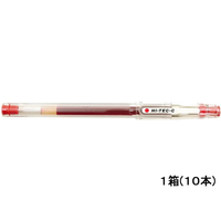 パイロット ハイテックC04 超極細0.4mm 赤 10本 F189674-LH-20C4-R