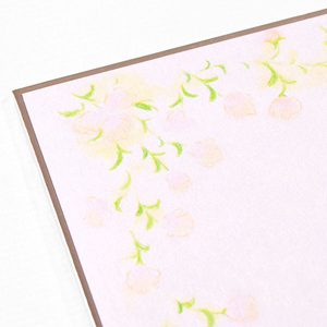 デザインフィル カラー色紙 小花柄 ピンク ｶﾗ-ｼｷｼｺﾊﾞﾅｶﾞﾗﾋﾟﾝｸ-イメージ2