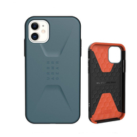 ＵＡＧ iPhone 11用 CIVILIANケース 耐衝撃 6.1インチ UAG-IPH19MSシリーズ スレート UAG-IPH19MS-SL
