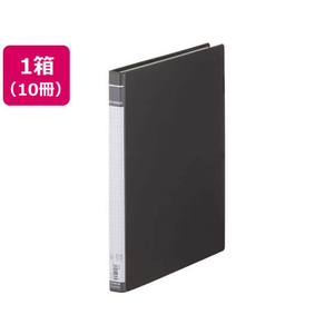 キングジム リングバインダーBF A4タテ 30穴 黒 10冊 FCV2270-667BFｸﾛ-イメージ1