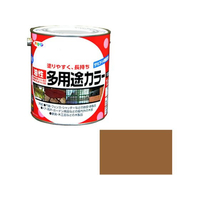 アサヒペン 油性多用途カラー 1.6L カーキー FC709NV