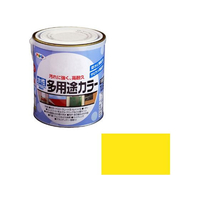 アサヒペン 水性多用途カラー 1.6L 黄色 FC694PM