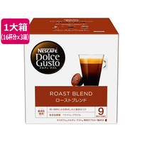 ネスレ ネスカフェ ドルチェ グスト 専用カプセル ローストブレンド 16杯×3 FC693RG-12239751