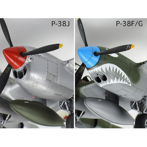 タミヤ 1/48 傑作機シリーズ No．123 ロッキード P-38J ライトニング T61123ﾛﾂｷ-ﾄﾞP38Jﾗｲﾄﾆﾝｸﾞ-イメージ4