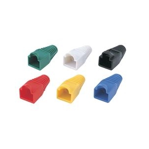 サンワサプライ モジュラーカバー(先付けタイプ) 6色セット ADT-MC4-イメージ1