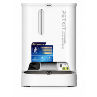 PETKIT 給餌器 YUMSHARE DUAL-HOPPER 2 with Camera Smart Pet Feeder ホワイト P592ﾀﾞﾌﾞﾙｷﾕｳｼﾞｷ