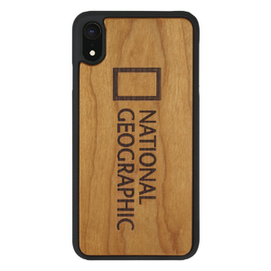 National Geographic iPhone XR用ケース Nature Wood チェリーウッド NG14123I61-イメージ1