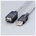 エレコム マグネットUSBケ-ブル(グラファイト) 1m USB-EAM1GT