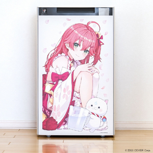 シャープ 加湿空気清浄機 さくらみこカスタマイズモデル～喋るえりぃと家電～ KI-TX7S-W1-イメージ3