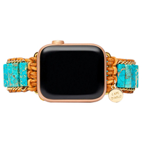 CAPE DIABLO Apple Watch 38-49mm用バンド ネイティブ ターコイズ Lサイズ CD25123AW