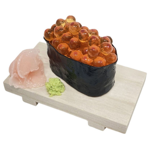 イヴ サンプル工房 寿司下駄マグネット いくら ｼﾖｸﾋﾝｻﾝﾌﾟﾙｽｼｹﾞﾀﾏｸﾞｲｸﾗ-イメージ1