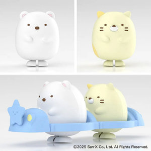 アオシマ すみっコぐらし しろくま&ねこ AｽﾐﾂｺｸﾞﾗｼSU06ｼﾛｸﾏﾈｺ-イメージ5