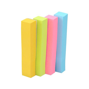 3M ポスト・イット ふせん小 強粘着 75×14mm 4色 4冊 F017838-560SS-NE-イメージ2