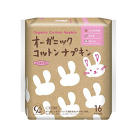 コットン・ラボ オーガニックコットンナプキン 25.5cm 羽つき 16個 FC810TH