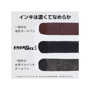 ぺんてる エナージェルエス 0.5mm 青 FC91851-BLN125-C-イメージ4