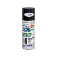 アトムサポート アトムペイント/水性スプレー 300mL つや消し黒 FC649SM