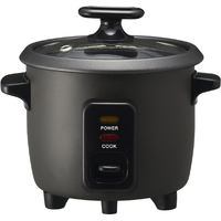 ドウシシャ コンパクト炊飯器 ブラック RCZ-021BK
