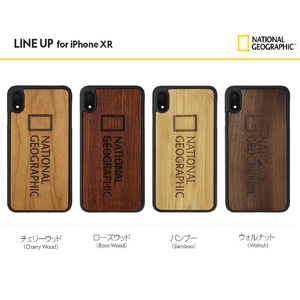National Geographic iPhone XR用ケース Nature Wood ローズウッド NG14124I61-イメージ4