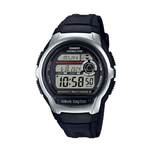 カシオ 電波腕時計 WAVE CEPTOR ブラック WV-M60R-1AJF-イメージ1