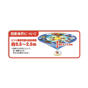 アガツマ アンパンマン 赤ちゃん泣き止ませサウンド付き すやすやプロジェクション付きメリー APｻｳﾝﾄﾞﾂｷﾌﾟﾛｼﾞｴｸｼﾖﾝﾒﾘ--イメージ8