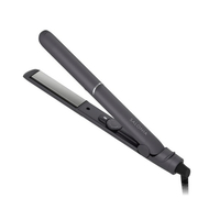 SALONIA グロッシーケア ストレートヘアアイロン グレー SAL24112-GR