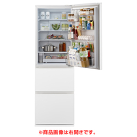 パナソニック NR-C37ES2L-W 【左開き】365L 3ドア冷蔵庫 マット