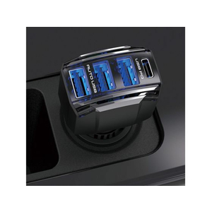 カシムラ DC/USB 4ポート49W PD20W 自動判定 FC342NM-DC052-イメージ3