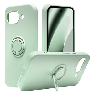 ラスタバナナ Google Pixel　10A用ＴＰＵリングケース　ミント ミント 9368P10ATPRMT-イメージ1