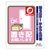エルパ ステッカーM 置き配カメラ ピンク AST-MD01P-イメージ4