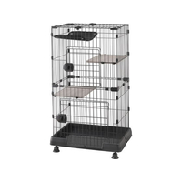 アイリスオーヤマ ミニキャットケージ ハンモック付き マットグレー FC122MM-PMCC-115H