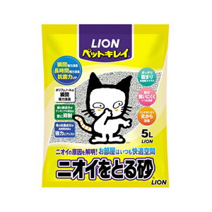 ライオン ニオイをとる砂(5L) ニオイヲトルスナ5L ライオン ニオイをとる砂(5L) ニオイヲトルスナ5L