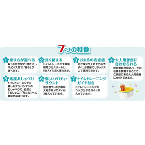 アガツマ アンパンマン アンパンマン 6WAYおまる おしゃべり+メロディ付き ﾍﾞﾋﾞ-1ｻｲAP6WAYｵﾏﾙN-イメージ7