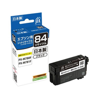 ジット エプソン ICBK84ブラック リサイクルインク FCD758P-JIT-E84B
