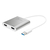 j5 create USB 3.0 to Dual HDMIディスプレイアダプター シルバー JUA365-イメージ1
