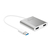 j5 create USB 3.0 to Dual HDMIディスプレイアダプター シルバー JUA365-イメージ2