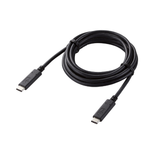 エレコム USB2．0ケーブル(Type-C-TypeC) 2．0m ブラック U2C-CC5P20NBK-イメージ5