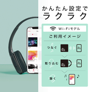 バッファロー スマートフォン用CDレコーダー 「ラクレコ+」Wi-Fiモデル ブラック RR-W1-BK-イメージ4